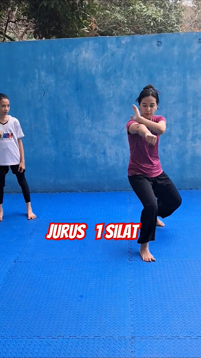 Excellent 😱 Chintya Candranaya teaches Jihan Haura the first silat move