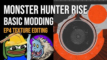 Monster Hunter Rise Modding Series - Ep4: Texture Editing
