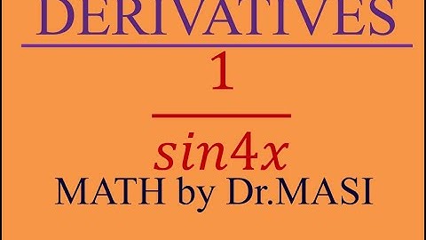 How to Find Derivative of 1/sin4x, Calculus