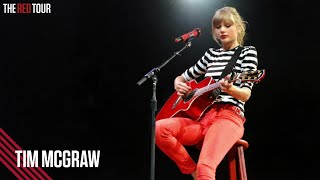 Taylor Swift - Tim McGraw (Live on the Red Tour)