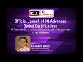 Dr. Indira Parikh Launched 3Q Advanced Global Certifications Exclusive for Fresh Technical Graduates