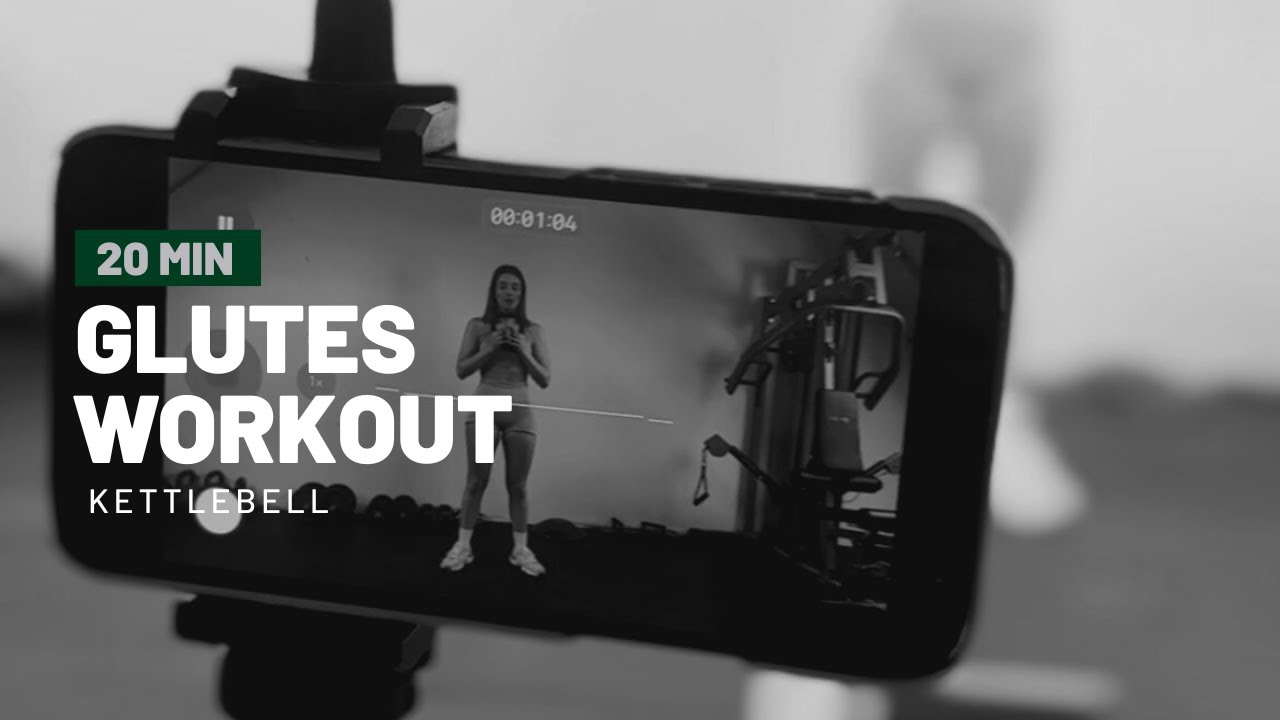 20 Minute Booty Workout I Glutes & Legs I Kettlebell