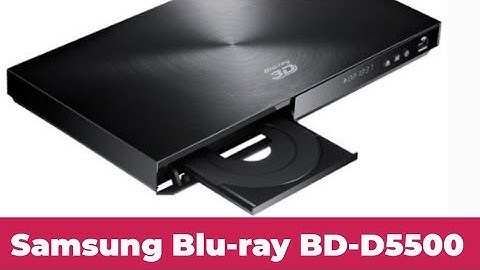Samsung 3D Bluray Player BD-D5500 | Know The Player | The Techknow Beta