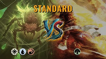 MTG Standard - Jeskai Control by DamienF16 VS Mono Green Midrange by Aethylwyn