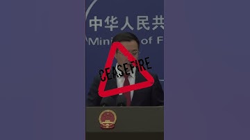 China: Palestinians Must Govern Gaza After War, Spokesman Says