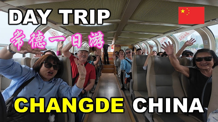 Changde One Day Tour | 常德一日游 | 长沙到常德大巴车 | WILLOW LEAF LAKE | POETRY WALL | HEJIE STREET | CHINA