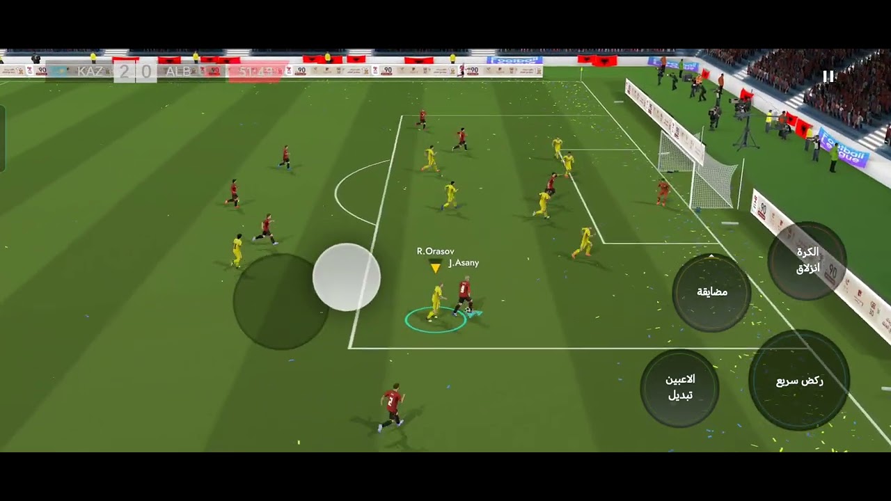 ملخص مباراة ألبانيا و كازاخستان 
