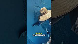 pool plaster in action 🏄♂️ 🛠️⚡️#pool #construction #story #shorts #viral
