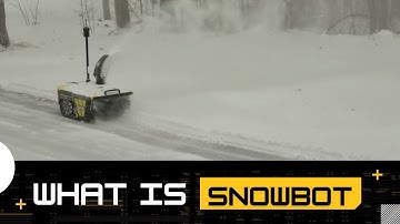 Never Worry About the Hazards of Snow Removal Again After Using Snowbot