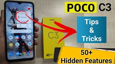 Poco C3 Tips and Tricks in Tamil || Top 50+ Hidden Features in Poco C3⚡⚡⚡