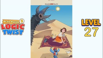 Brain puzzle 2 logic twist level 27 Walkthrough Solution