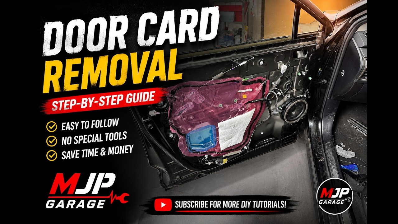 LEXUS NX300h Front Door Card Removal Made Easy (Step-by-Step Guide