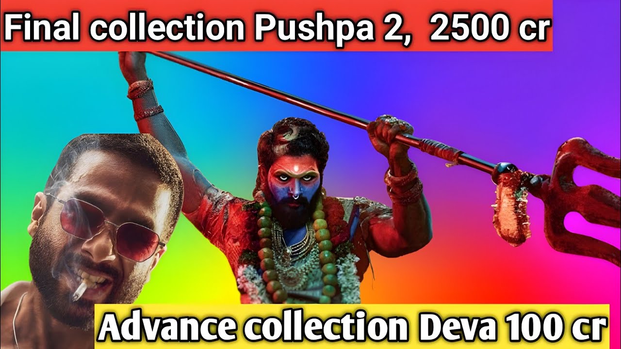 Final Box office collection Pushpa 2 Advance Booking collection Deva Allu Arjun Shahid Kapoor