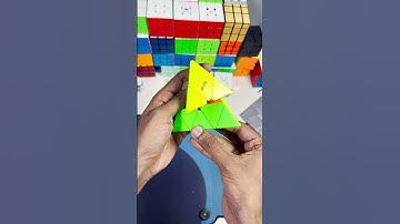 Unboxing Best Budget Magnetic Pyraminx (Drift M) #cubing #shorts