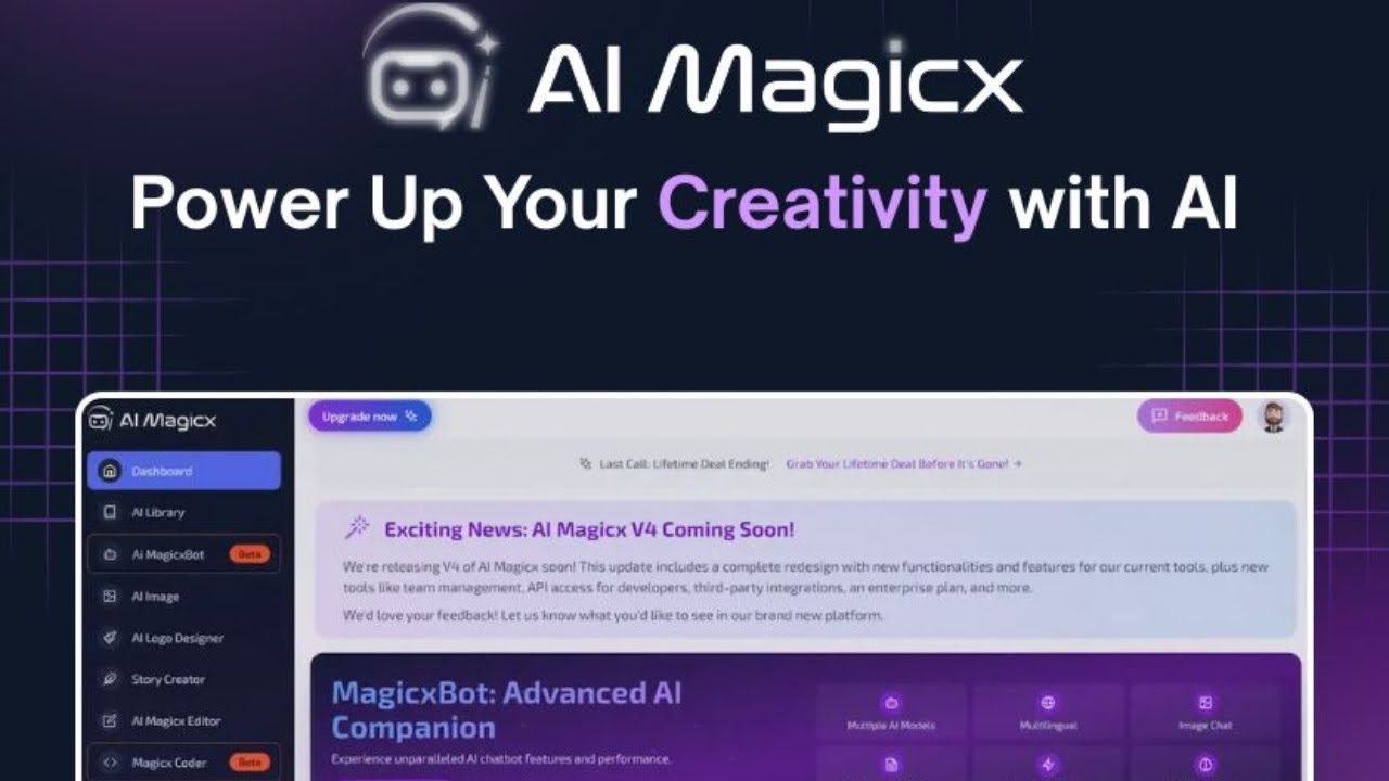 AI Magicx Lifetime Deal: Boost Creativity & Save Time