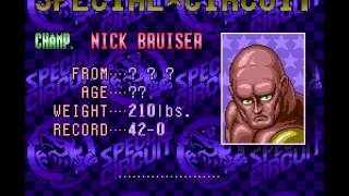 Super Punch-Out!! (SNES / Super Nintendo) - Nick Bruiser Theme