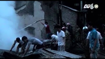 VTC14_Hà Giang: Cháy lớn thiêu rụi 3 nhà dân