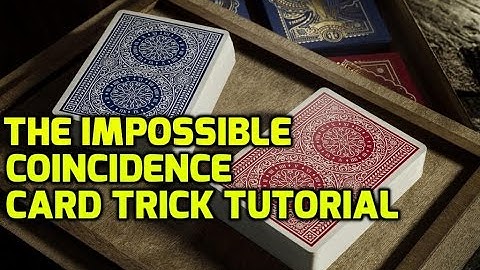 The Impossible Coincidence Card Magic Trick Revealed