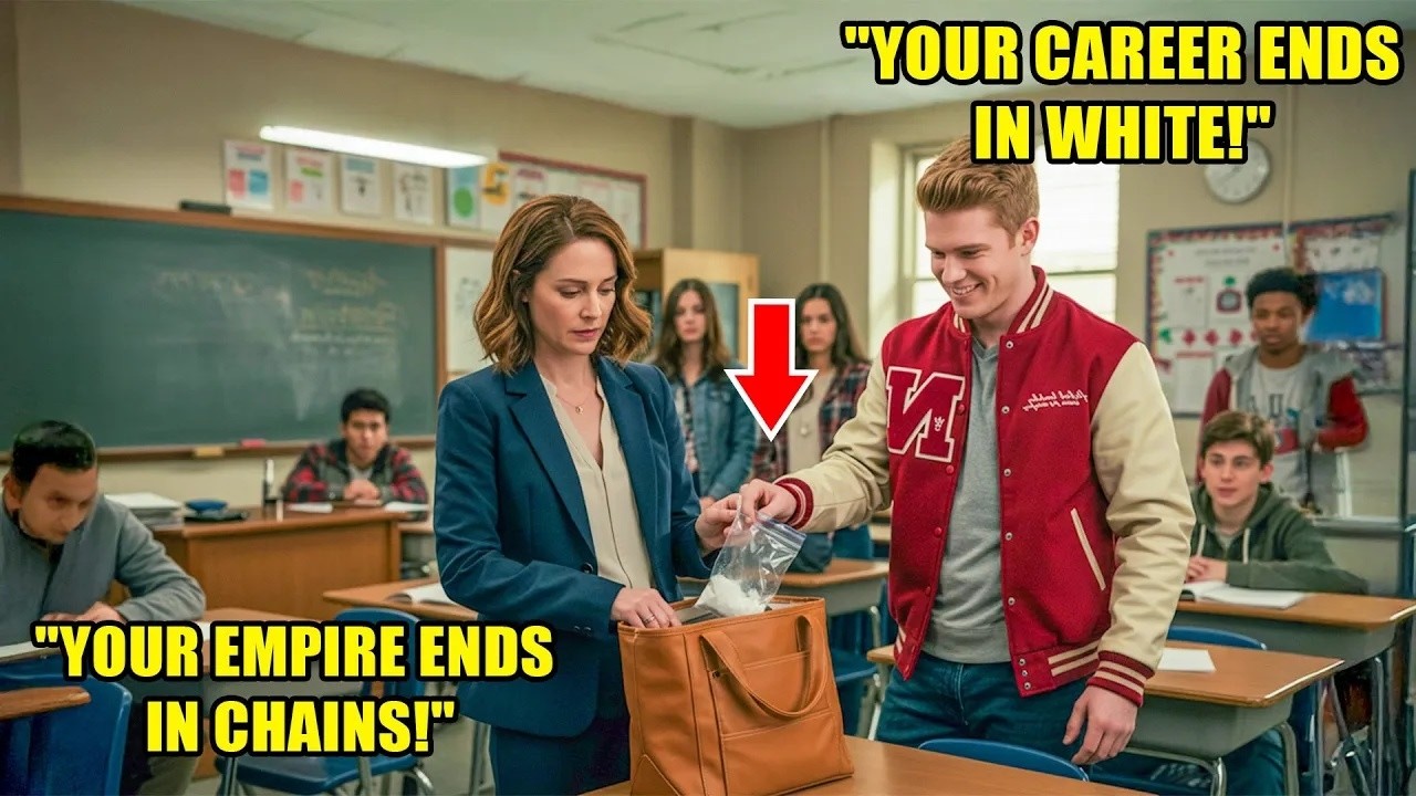 School Gangs PLANTS Something In New Teacher's Bag — But She Outsmarts Him Instantly