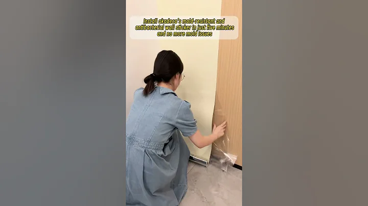 Install akadeco's mold-resistant wall stickers in just 5 minutes and say goodbye to mold! 🕒🚫🦠