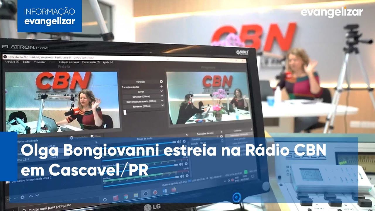 REVISTA CBN COM OLGA BONGIOVANNI, REVISTA CBN COM OLGA BONGIOVANNI, By  CBN Cascavel