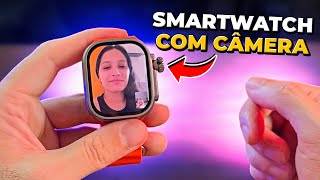 CÂMERA GIRATÓRIA EM UM RELÓGIO? 😮 Esse Smartwatch é INSANO!