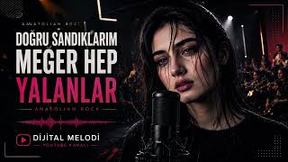 Doğru Sandıklarım Meğer Hep Yalanlar 🥀 Anatolian Rock Remix Dijital Melodi