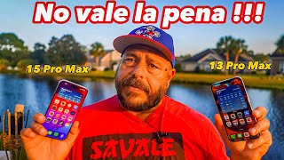 iPhone 15 Pro Max vs 13 Pro Max  Practicamente lo mismo!!!!