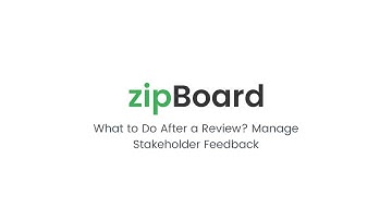 What to Do After a Review? Manage Stakeholder Feedback in zipBoard
