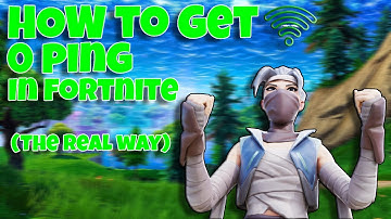 How To Get 0 Ping In Fortnite Chapter 5! ✅ (Lower Ping Guide)