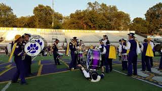 WIU Marching Leathernecks - Postgame Drumline - 2019-09-15