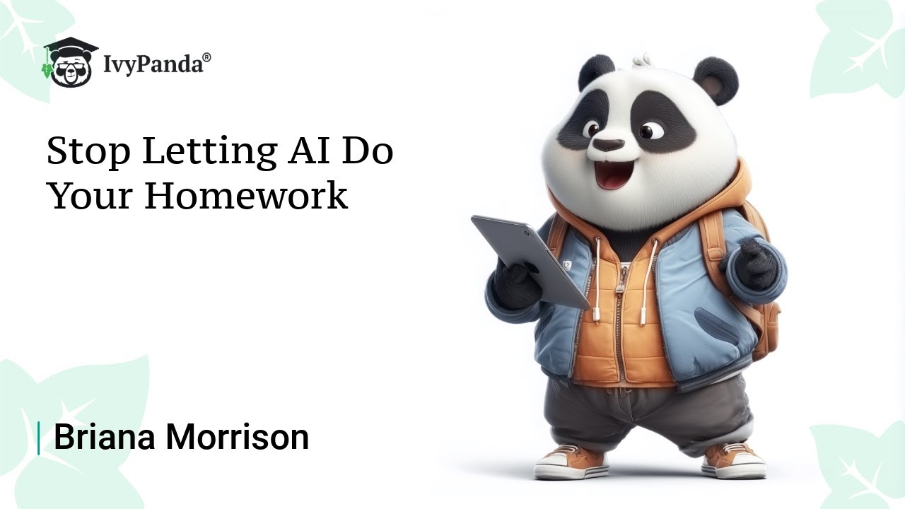 Stop Letting AI Do Your Homework