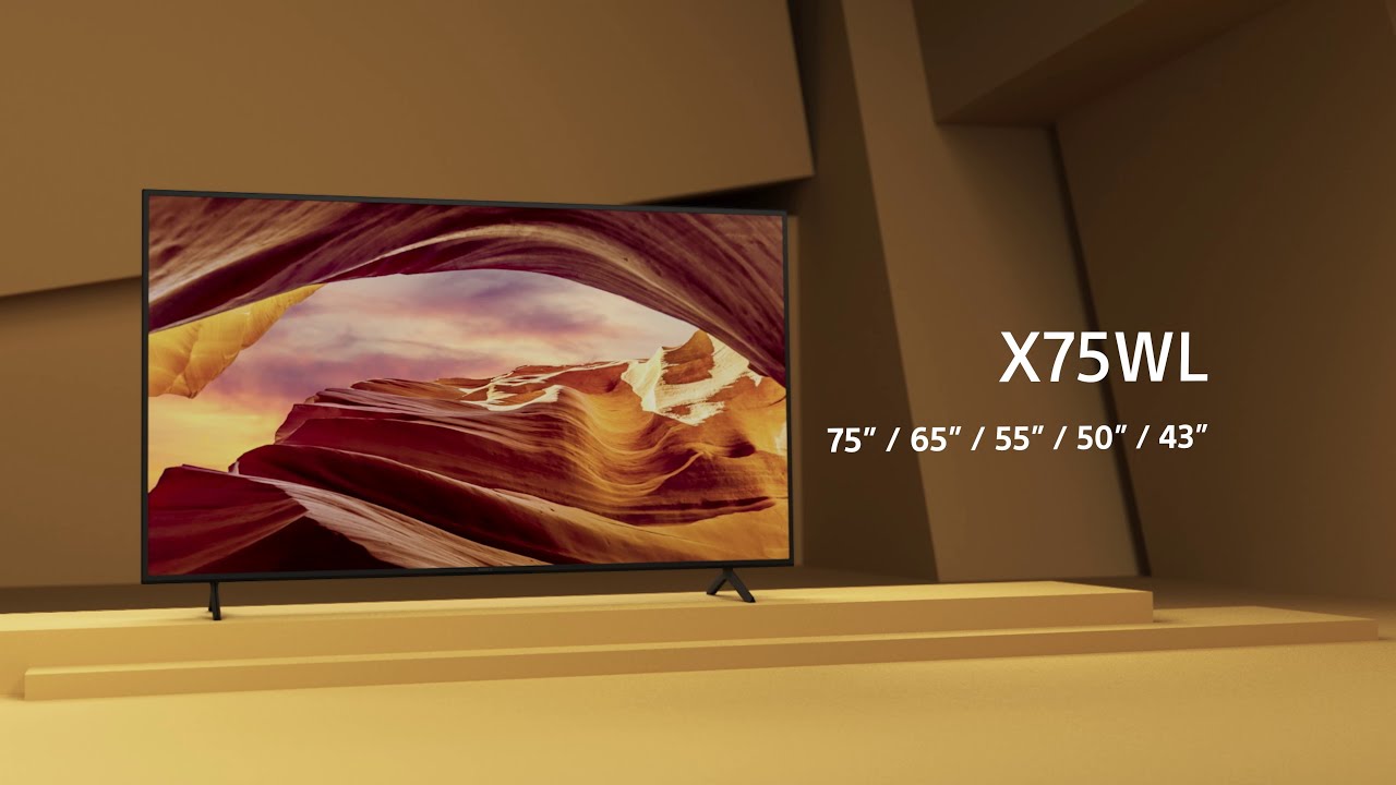 BRAVIA X75WL da Sony | Descubra a televisão perfeita para toda a