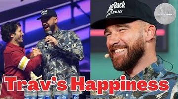 Travis Kelce TODAY at the Big Slick KC 2024 with Paul Rudd