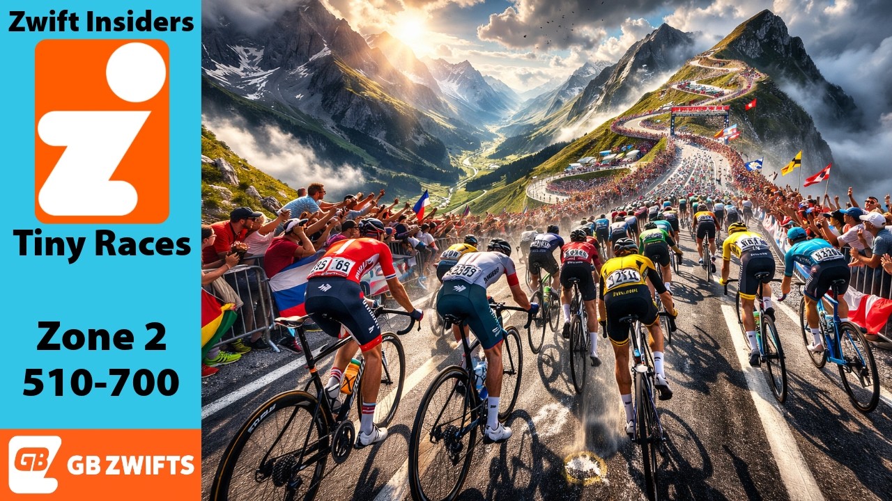 Tiny Races LIVE | 4 Races in 1 Hour | Epic KOM Finish 