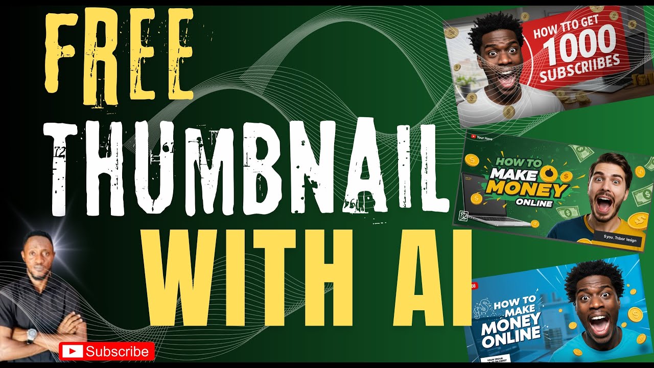 How to make a YouTube thumbnail with AI (In 5 Minutes - No design ...