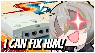 [RETRO CONSOLE REPAIR STREAM] Let's fix and mod a broken Dreamcast!