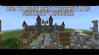 HOW TO DOWNLOAD THIS CASTLE IN MINECRAFT ANDROID VIDEO IN HINDI screenshot 5