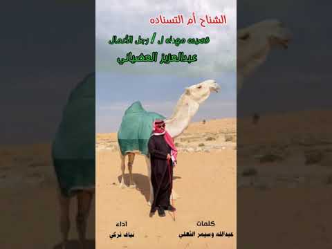 الشناح أم التسناده مهداه لرجل الاعمال/عبدالعزيز صنهات العضياني كلمات/عبدالله وسيمر آداء/نياف تركي