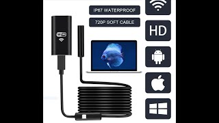 Камера-Эндоскоп , Wi-Fi, HD 1200P/720P, объектив 8 мм Camera-Endoscope с Алиэкспресс screenshot 2