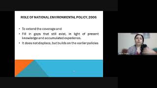 Review of National Environment Policy and its role in Environment Protection