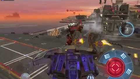 War Robots Test Server 3.8: Prototype Map CARRIER Gameplay