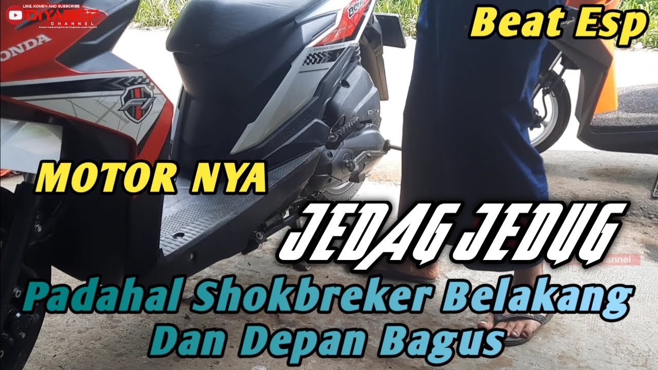 BEAT. VARIO. SCOOPY  DI BAWA JALAN BERLUBANG DAN POLISI TIDUR MOTOR NYA JEDAG JEDUG