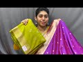 Muniya paithani   collection live | Banarasi  Shalu live | paithani live kasturi paithani