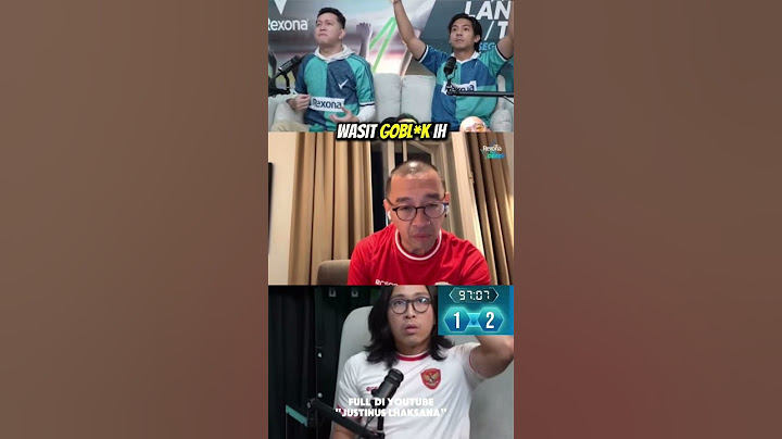 KETIKA COACH JUSTIN DAN DOKTER TIRTA NGAMUK GARA GARA WASIT CURANG ! #coachjustin #drtirta #reaction