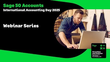 Sage 50 Accounts (UK) - International Accounting Day 2025 - Bank Feeds