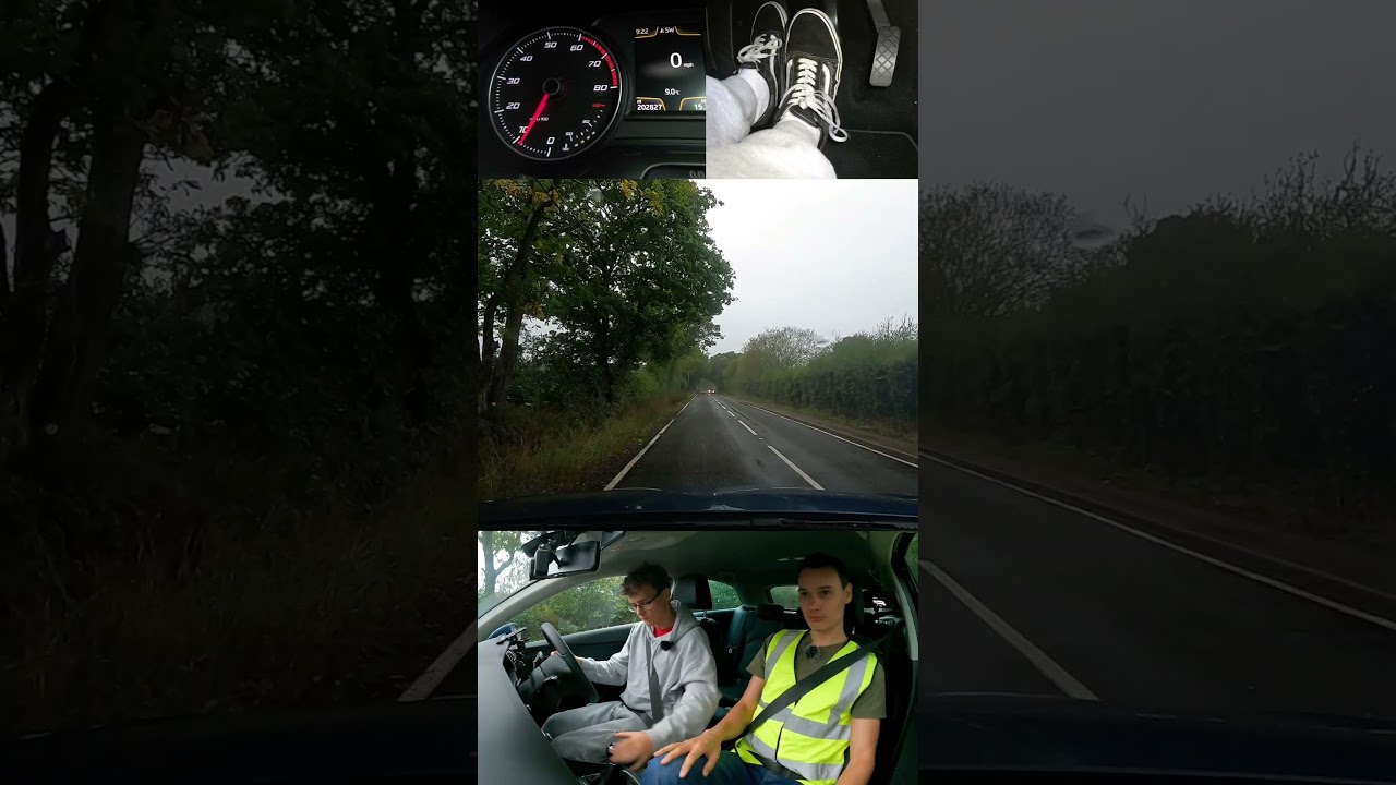 Emergency stop pass during mock test. 