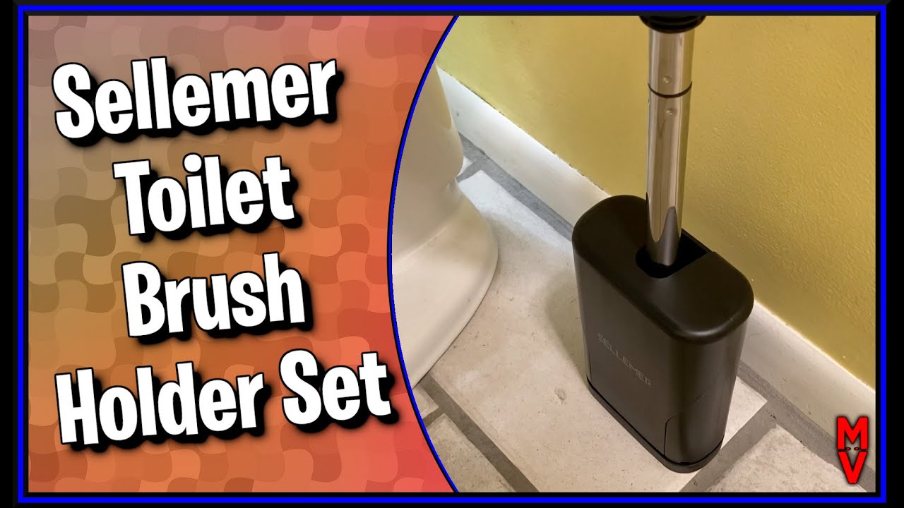 Newly Designed Toilet Brush and Holder Sellemer Toileet Brush Holder