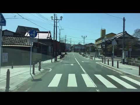 国道１０号線上り　築上郡〜椎田駅前　Drive