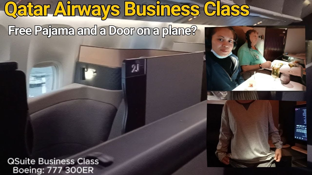 Inside Qatar Airways Qsuite: A Business Class Experience | Boeing 777-300ER | Shiela Piet